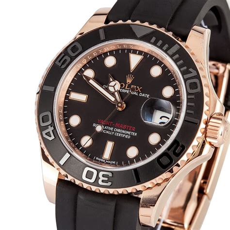 preowned yachmaster 35mm rolex all gold|rolex yacht master rose gold.